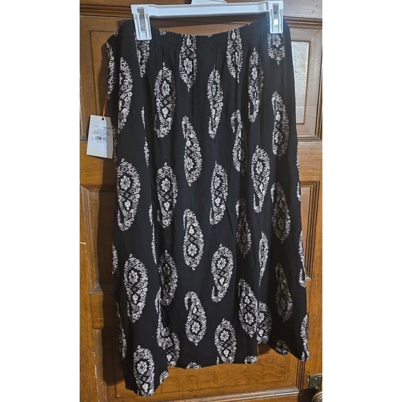 NEW Knox Rose Drapey A-Line Wrap Skirt - Picture 4 of 8